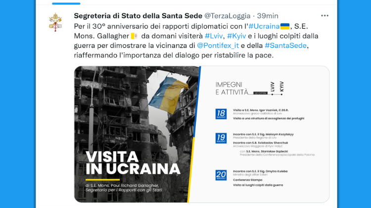 Скрыншот з твітэра Дзяржсакратарыята