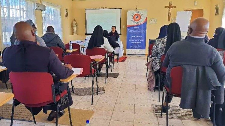 Catholic Commission for Justice and Peace (CCJP) workshop on migrants in Lesotho.