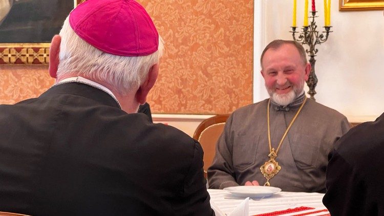 La tappa nella Curia greco-cattolica di Leopoli