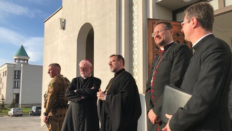 A Kiev l'incontro tra monsignor Gallagher e Sua Beatitudine Sviatoslav Shevchuk