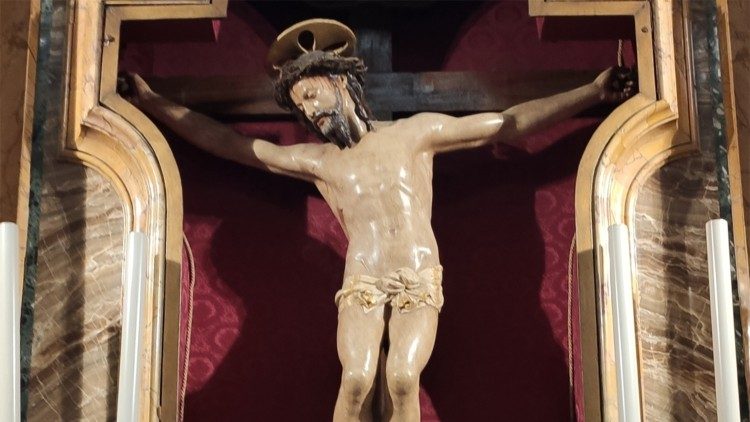 Il crocifisso ligneo (metà XV sec.) della cappella Speziali che si animò e parlò a san Filippo