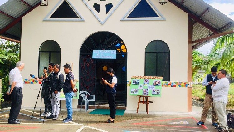 Celebrando el aniversario de la Laudato si' en Puyo