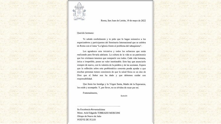 Das Schreiben des Papstes