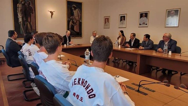 World Taekwondo Federation visits the Vatican