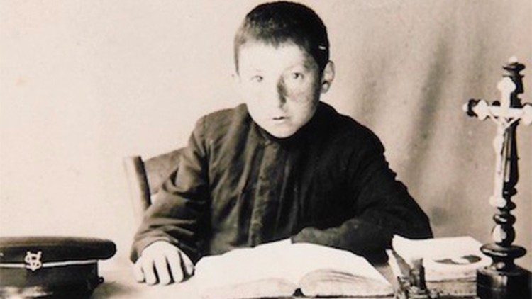 Der spätere Papst als Schüler