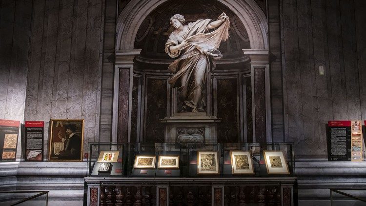 L'allestimento della mostra a Torino