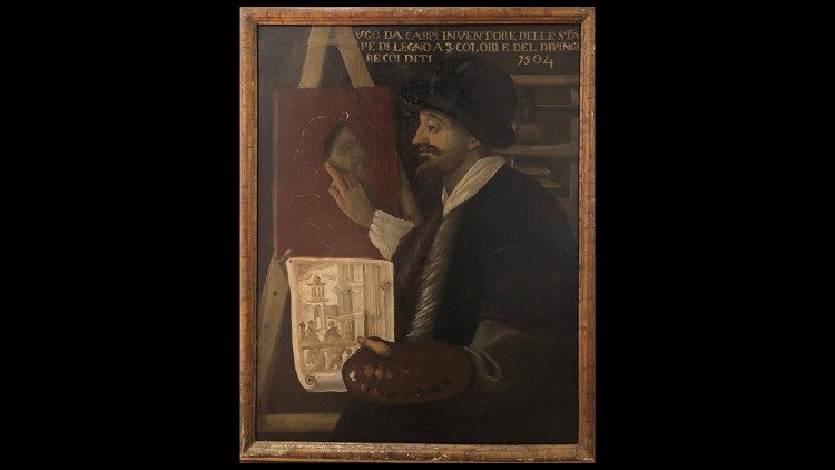 Antonio Montanari, detto il Postetta (Carpi, seconda metà XVIII secolo), Ritratto di Ugo da Carpi, 1783-1791 Olio su tela Carpi, Palazzo dei Pio © Musei di Palazzo dei Pio, Carpi