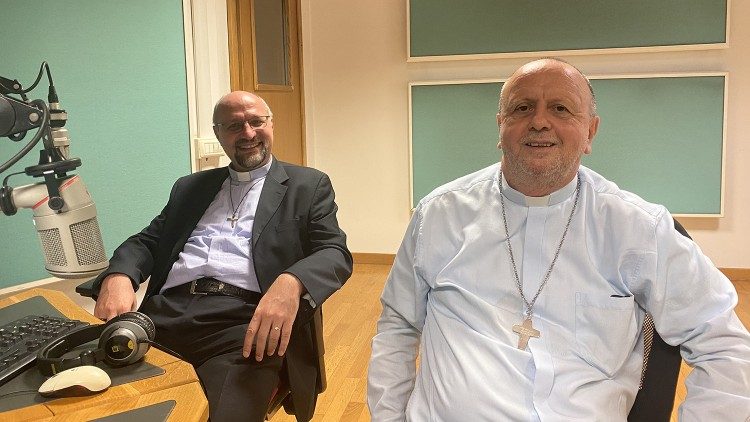 Dom Roque e mons. Lúcio