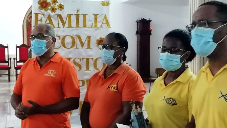 Diocese di Mindelo celebrating family life in parishes.