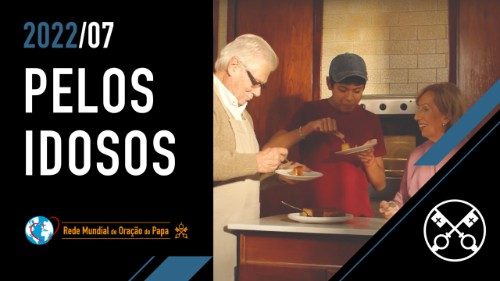 Papa: rezemos pelos idosos, mestres da ternura em meio ao mundo habituado à guerra