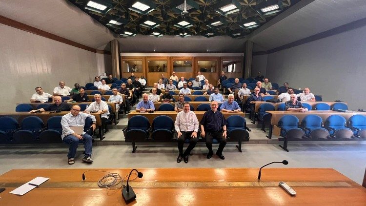 As imagens do encontro em Morlupo