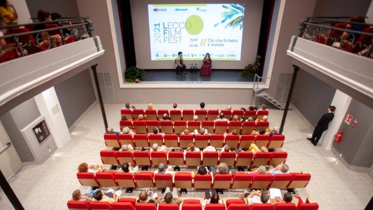 La sala del Cinema Teatro Nuovo Aquilone a Lecco. Foto Stefano Micozzi