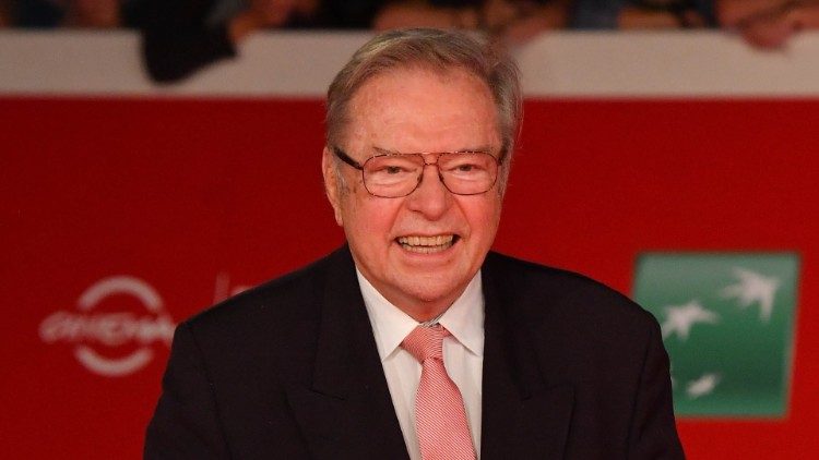 Il regista polacco Krzysztof Zanussi, ospite al Lecco Film Fest. Foto Rasero Guberti