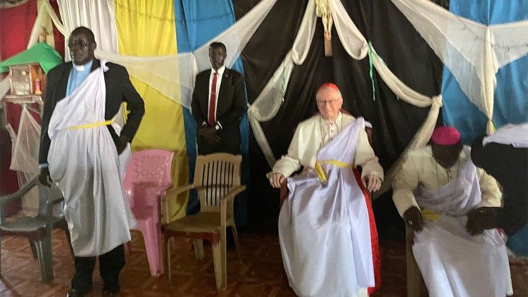 Cardinal Parolin at St. Martin de Porres church