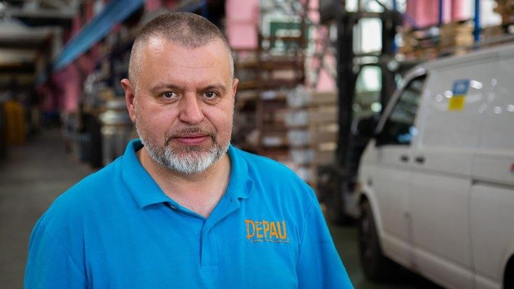 Fr Vitaliy Novak, CEO of Depaul Ukraine 