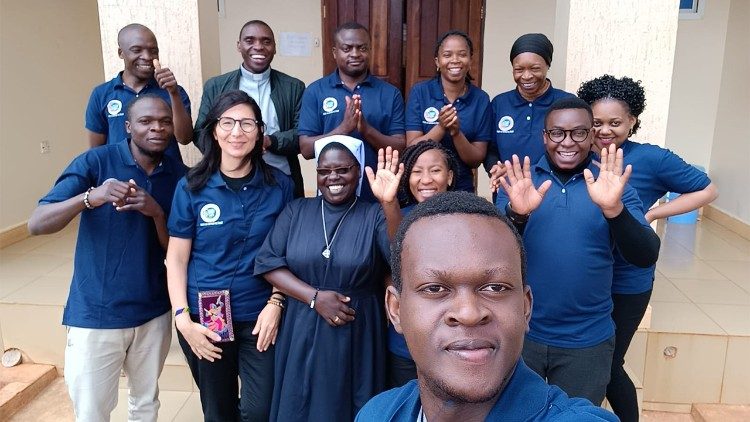 Staff of Radio Hekima FM 102. 7 Mbinga