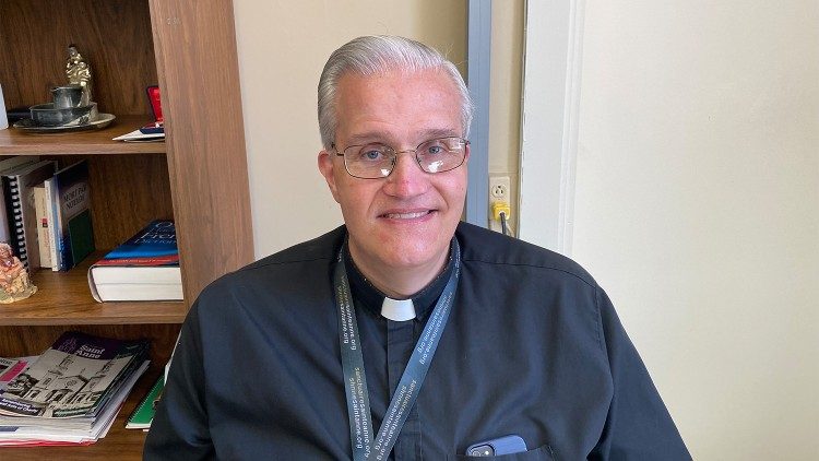 Reitor do Santuário o padre redentorista Scott Katzemberger