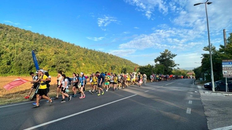 Un altro momento della Marcia 2022