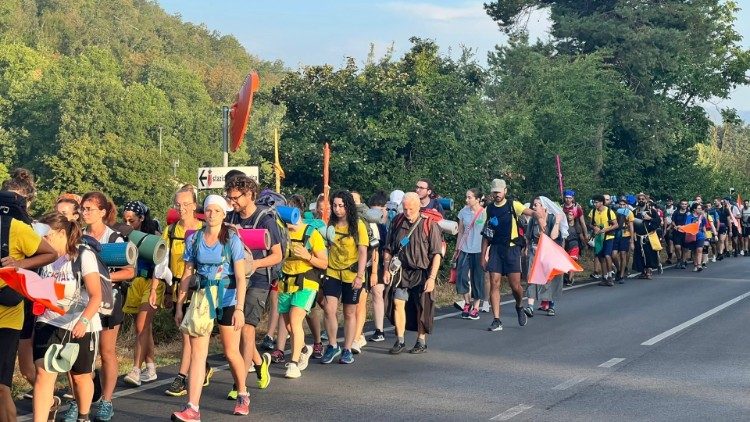 Il cammino della Marcia francescana dell'Umbria del 2022