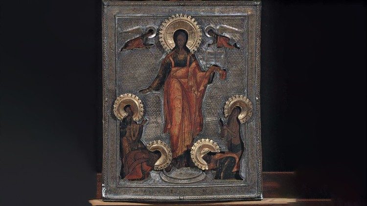 Anonimo russo, Trasfigurazione,  sec. XVIII-XIX  (Fondazione Zeri)