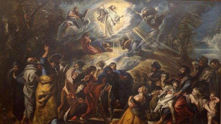 Pierre-Paul Rubens, La Trasfigurazione,1604-1605 circa, Olio su tavola (381×477 cm)  inv. 71, Musée des Beaux-Arts, Nancy (France), Foto P. Mignot