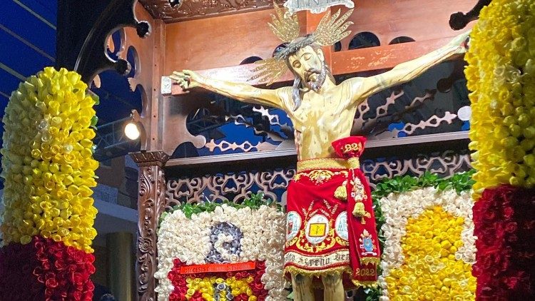 Fest von Santo Cristo de La Grita in Venezuela