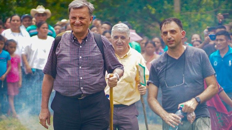 El purpurado en Guatemala