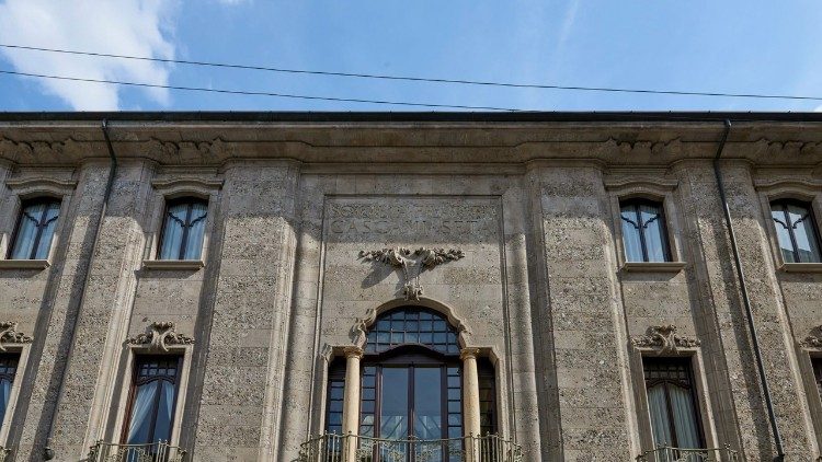 La sede dell'Istituto Giuseppe Toniolo di studi superiori a Milano