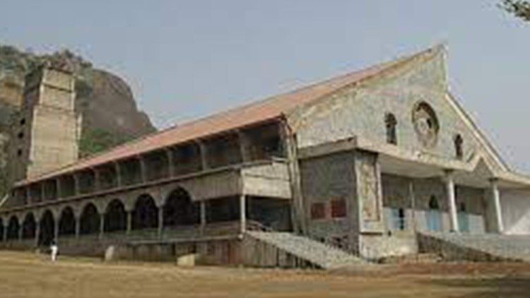 Le Sanctuaire Notre Dame d'Arigbo à Dassa Zoumè, au Bénin. 
