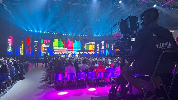 L'inaugurazione del Meeting di Rimini 2022