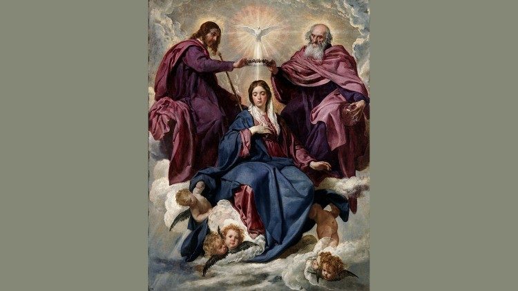 Diego Velázquez, Incoronazione della Vergine con la Trinità, 1641-1644, Museo del Prado, Madrid