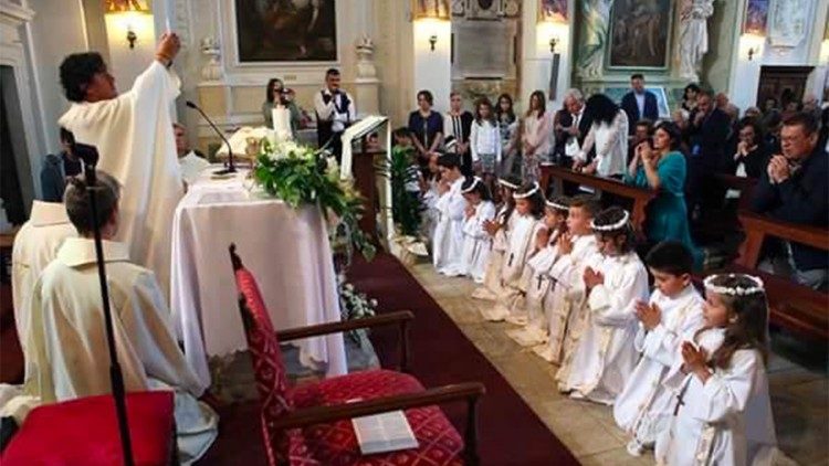 Celebración de la Primera Comunión