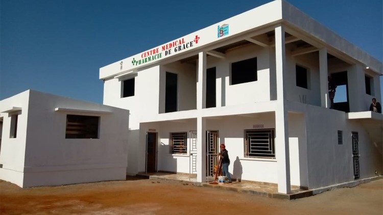 Le nouveau dispensaire d'Andranovory, le 14 août 2022. (Association SOS Toliara)