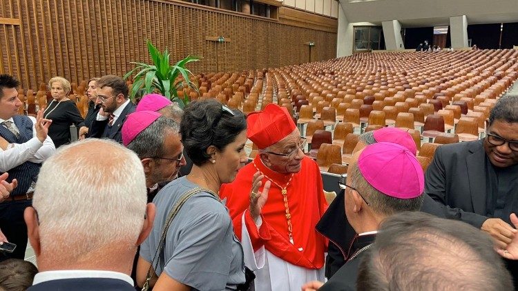 Visitas de cortesia aos novos cardeais