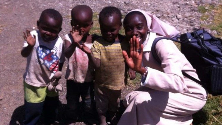 Una suora di Madre Rubatto in Kenya