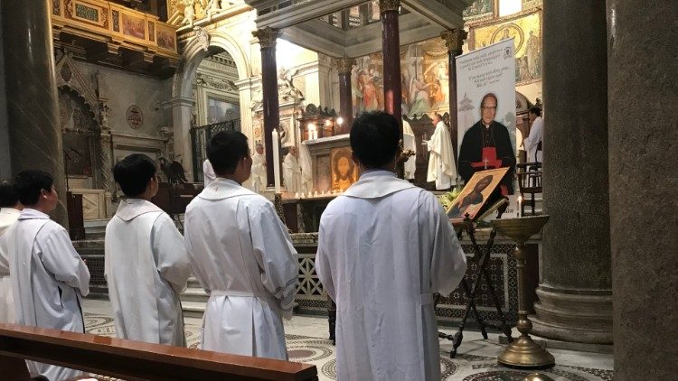 Un momento della celebrazione