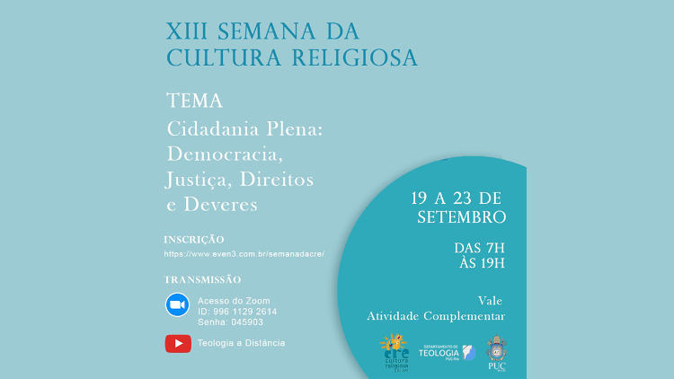 XIII Semana da Cultura Religiosa