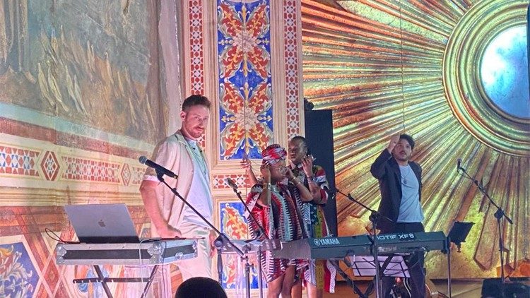 Palco de apresentação