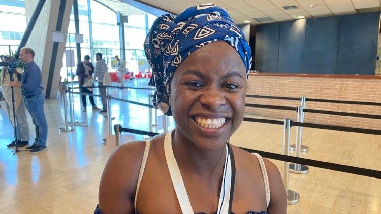 La mozambicana Sadia Mariano 