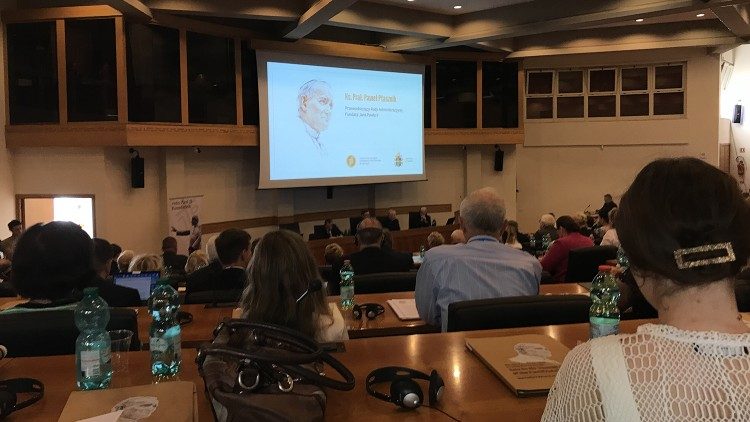 Un'altra immagine dei lavori del simposio