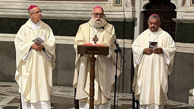 Visita ad Limina  - Missa na Basílica de São João de Latrão