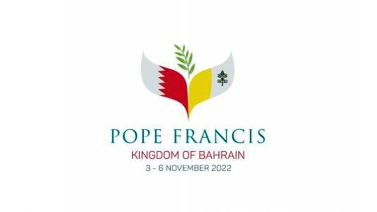 Logotipo da Viagem do Papa ao Bahrein