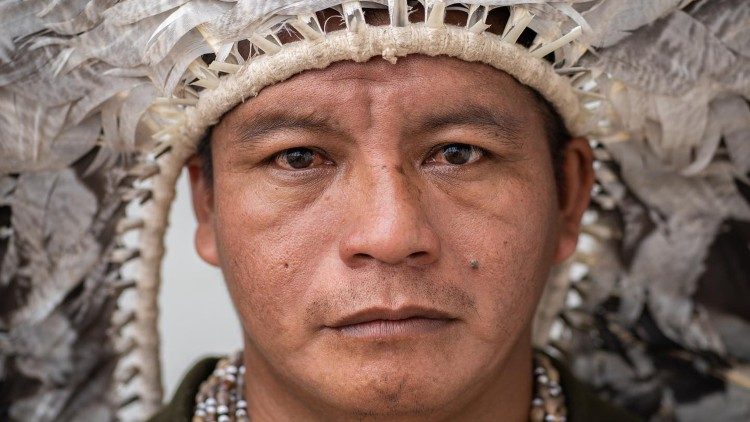 O cacique Dadá Borari, da Amazônia Brasileira