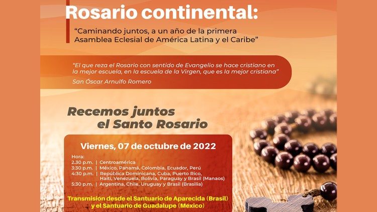 Rosario Continental: Camino al primer año de la Asamblea Eclesial