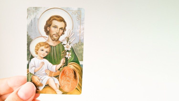 São José com o Menino Jesus  (Foto: Laura Lo Monaco)