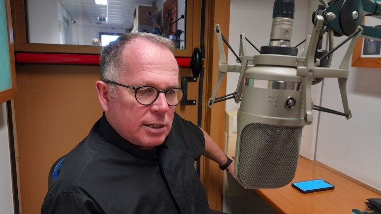 Batlogg vor ein paar Tagen im Radio-Vatikan-Studio