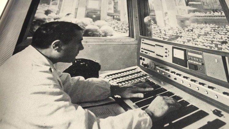 La cabina operativa dell'impianto di amplificazione