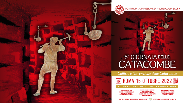 Locandina della 5a Giornata delle catacombe 