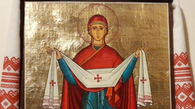 L'icona della Madonna del Patrocinio