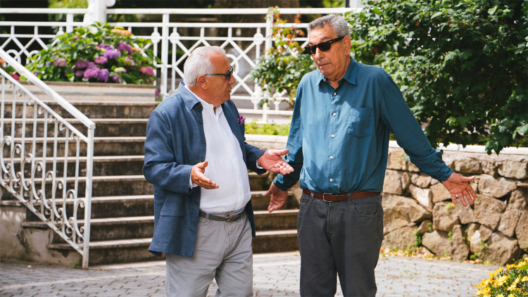 Alfonso Santagata e Gianni Di Gregorio © Sara Petraglia